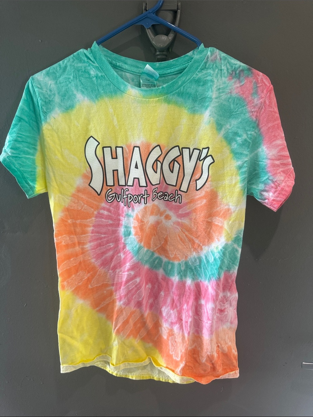 Shaggy's Gulfport Beach Tie-Dye Women’s T-Shirt - Multi